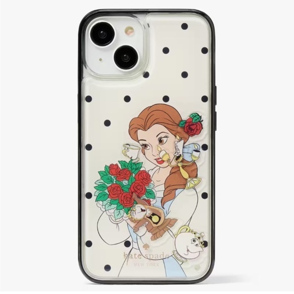 NWT Disney X Kate Spade New York Beauty And The Beast iPhone 14